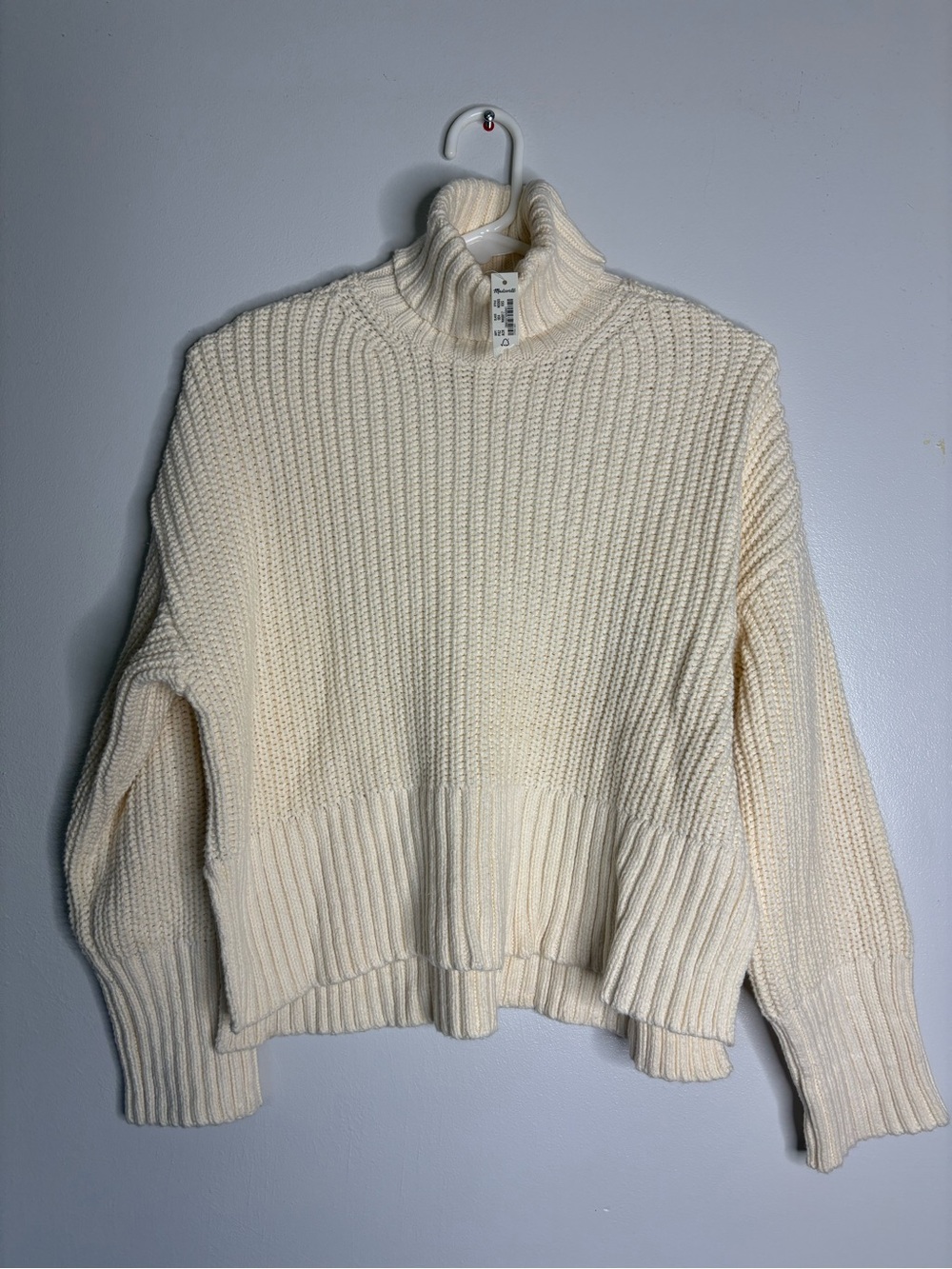 NWT Madewell slouchy cowl neck sweater. XXS